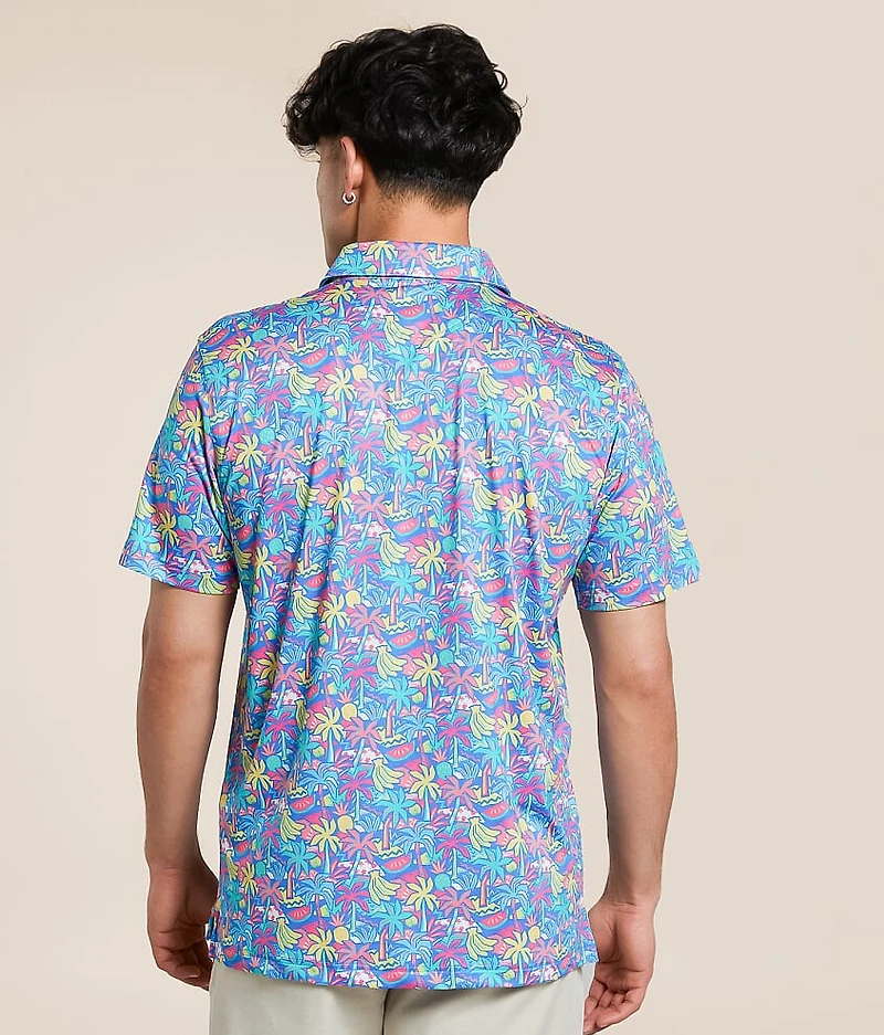 The Tropical Bunch Performance Polo