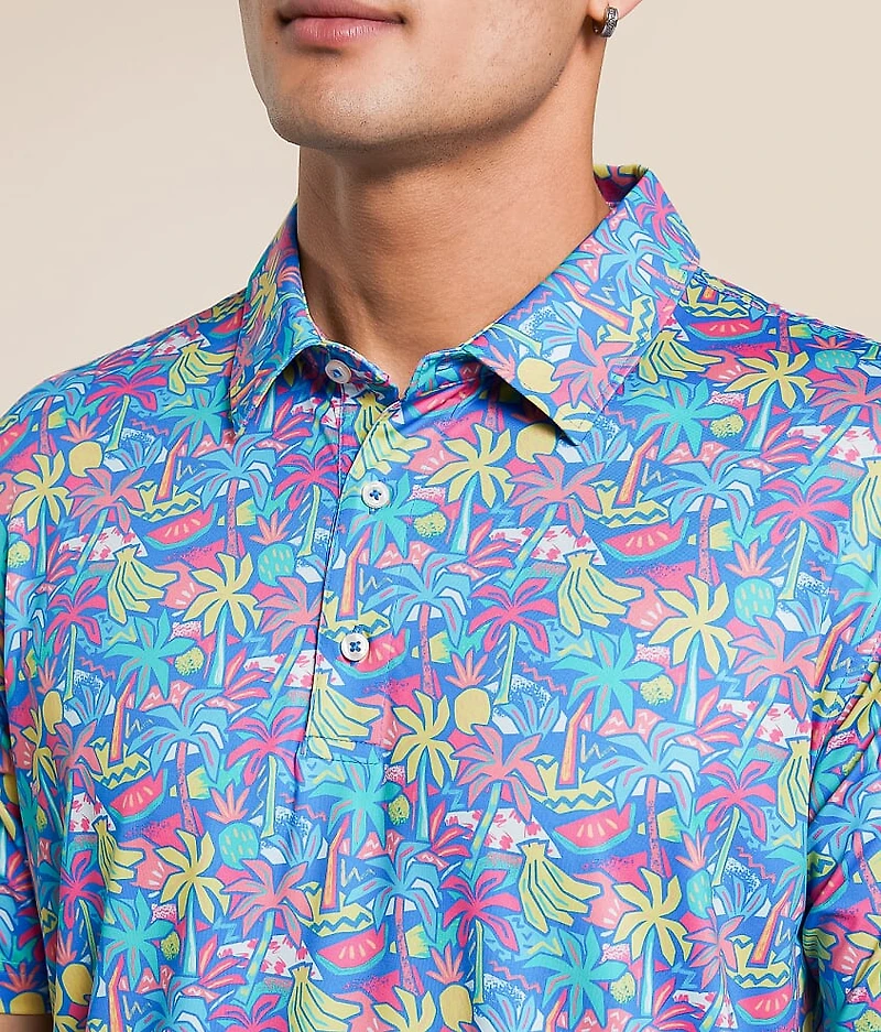 The Tropical Bunch Performance Polo