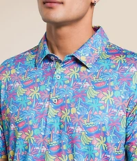 The Tropical Bunch Performance Polo