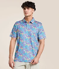 The Tropical Bunch Performance Polo