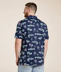 The Neon Glade Performance Polo