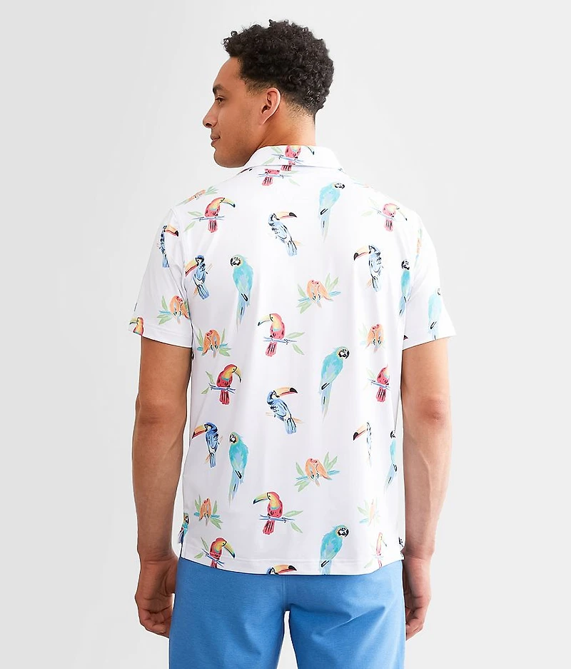 The Dude Where's Macaw Performance Polo