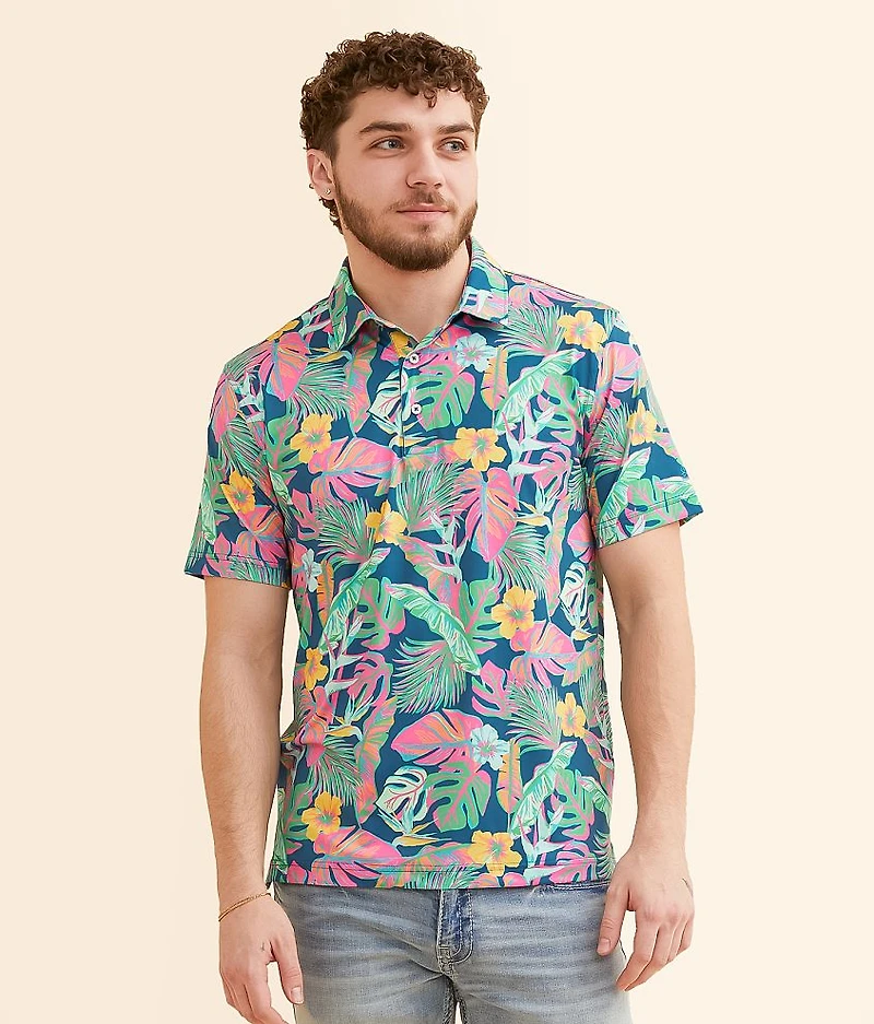 The Wild Flower Wonder Performance Polo