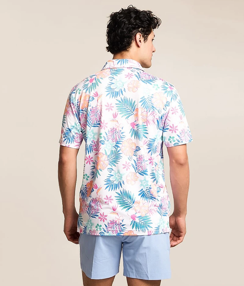 The Tropic Like It's Hot Performance Polo