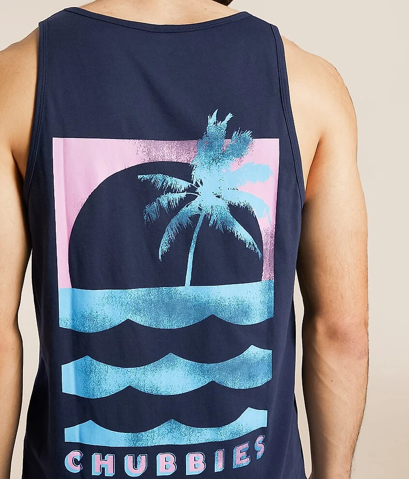 The Palm, Wave & Sunset Tank Top