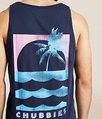 The Palm, Wave & Sunset Tank Top
