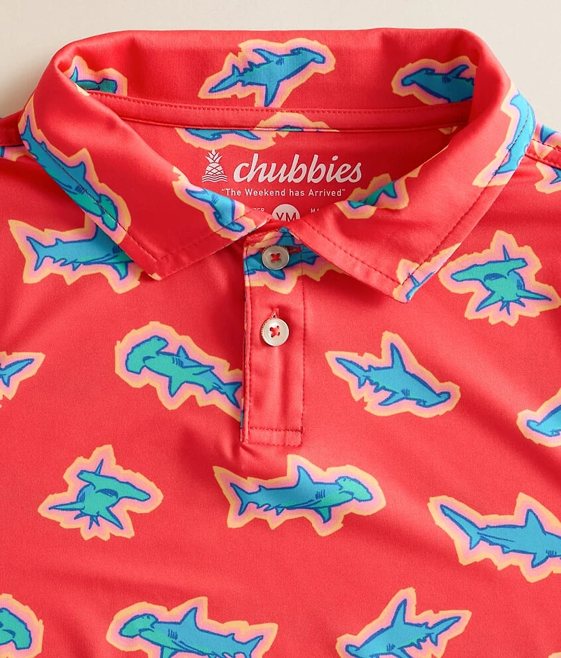 Boys - The Red Apex Swimmer Performance Polo