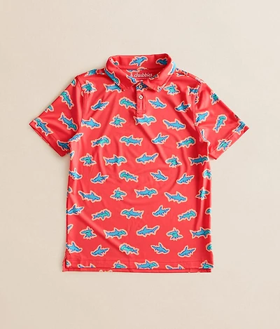 Boys - The Red Apex Swimmer Performance Polo