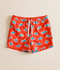 Boys - The Red Apex Swimmer Stretch Swim Trunks