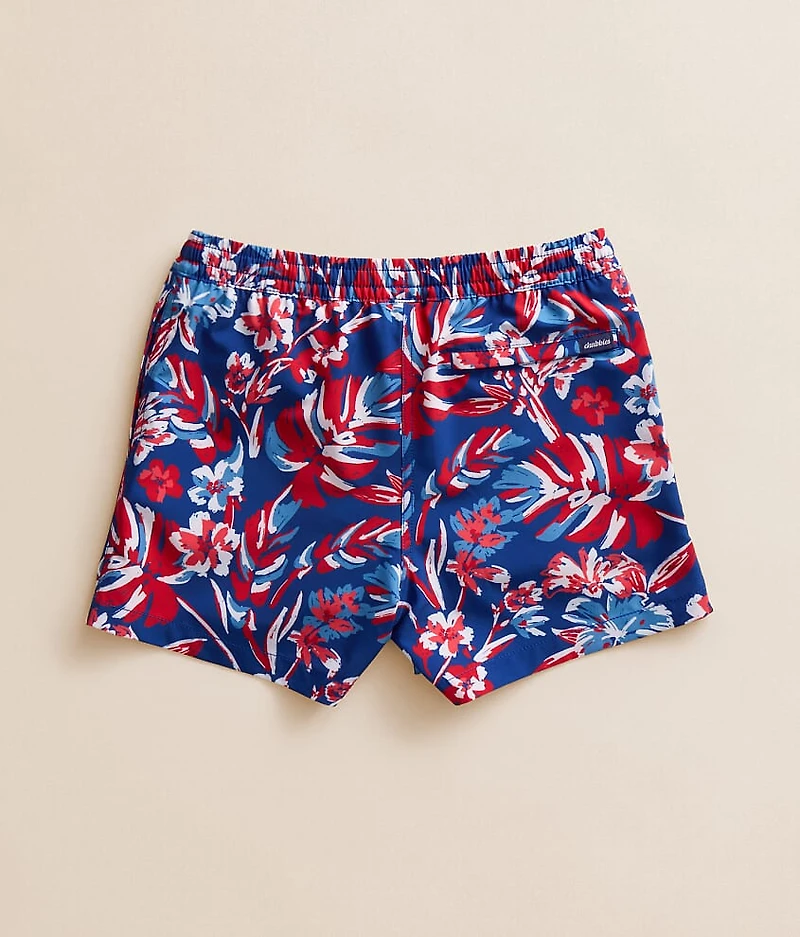Boys - The Star Spangled Blooms Swim Trunks
