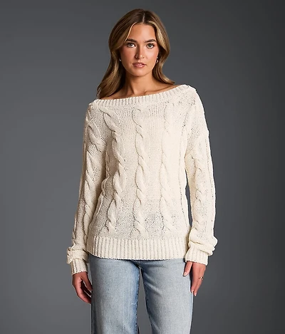 Refined Edit - Cable Knit Sweater