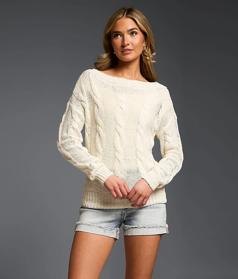 Refined Edit - Cable Knit Sweater