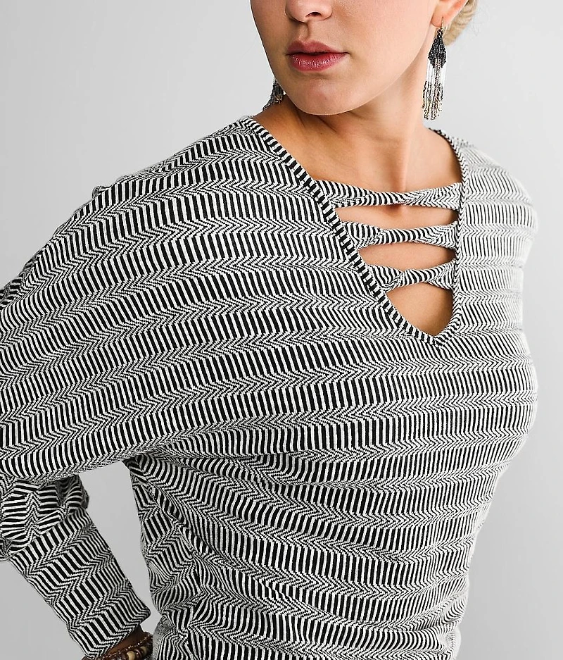 Strappy Dolman Top