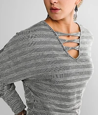 Strappy Dolman Top