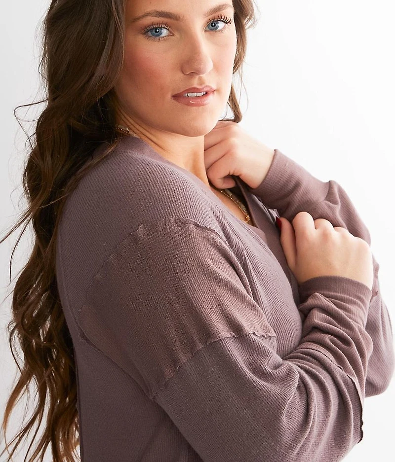Brushed Knit Top
