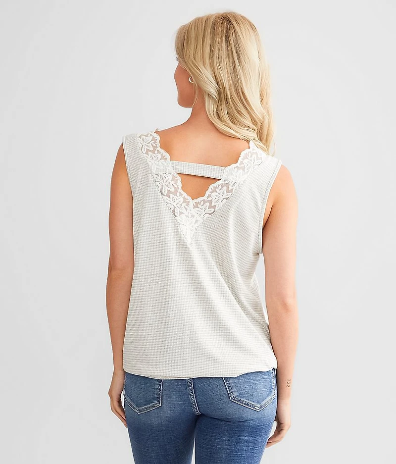 Front Tie Tank Top