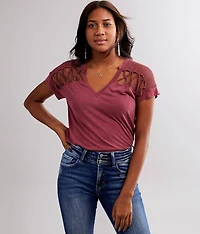 Pieced Mesh Top