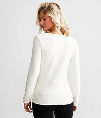 Twisted Keyhole Top