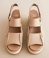 Joanie IV Wedge Leather Sandal