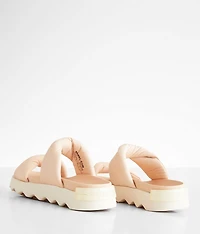 Viibe Twist Leather Slide