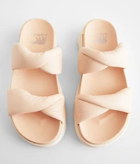 Viibe Twist Leather Slide