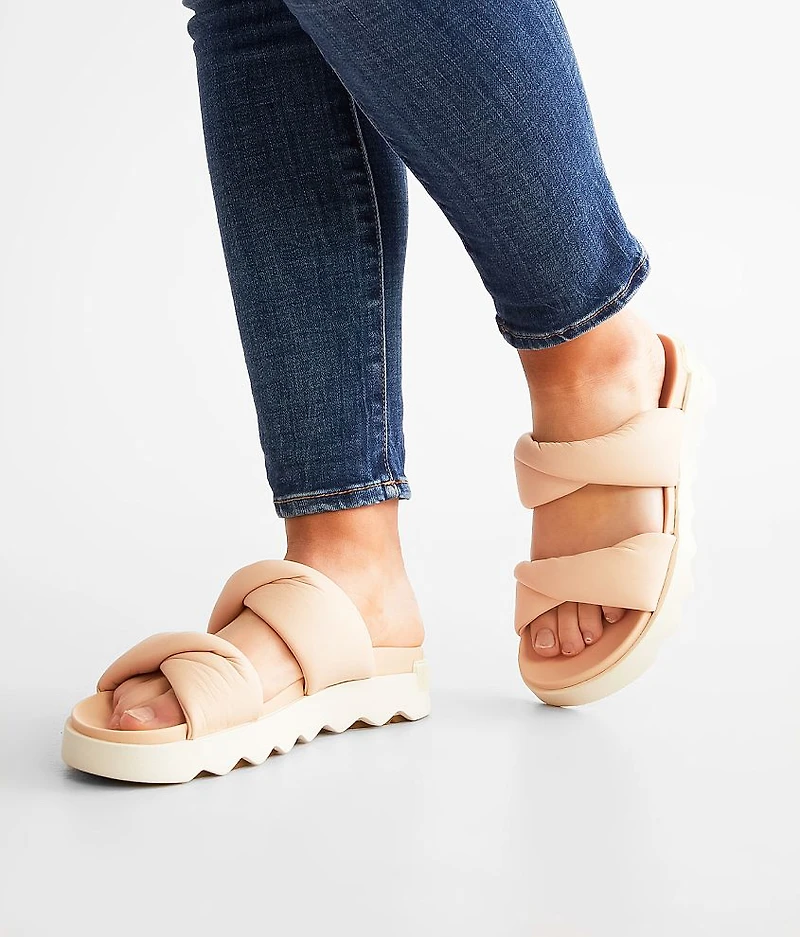 Viibe Twist Leather Slide