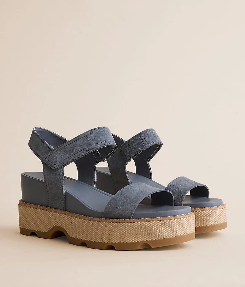 Joanie IV Wedge Leather Sandal