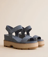 Joanie IV Wedge Leather Sandal