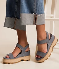 Joanie IV Wedge Leather Sandal