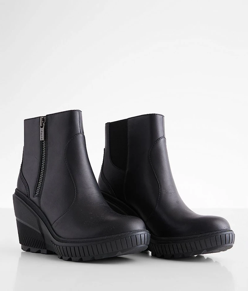 ONA™ Ave Wedge Leather Ankle Boot