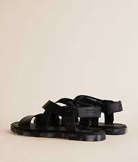 Ella III Crisscross Leather Sandal