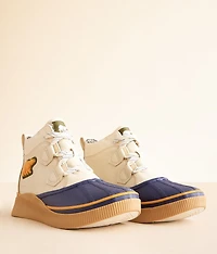 Out N About IV Varsity Leather Ankle Boot