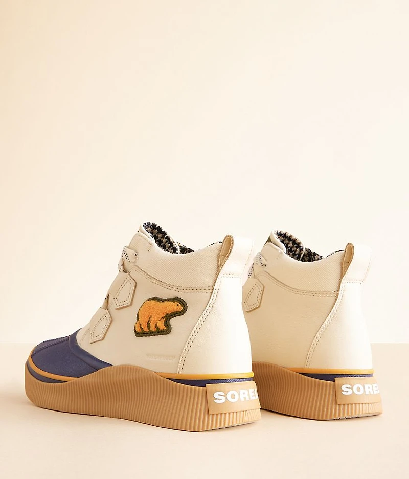 Out N About IV Varsity Leather Ankle Boot