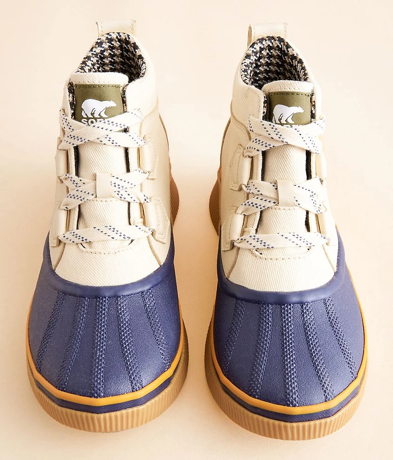 Out N About IV Varsity Leather Ankle Boot