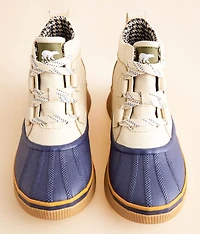 Out N About IV Varsity Leather Ankle Boot