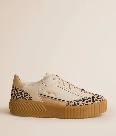 Ona Ave T-Toe Leather Cheetah Sneaker