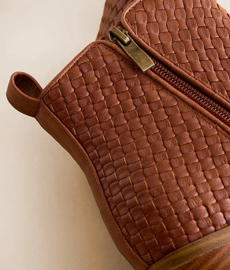 Come & Get It Woven Ankle Boot