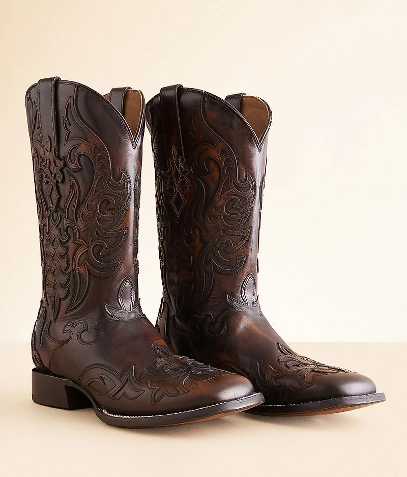 Honey Leather Cowboy Boot