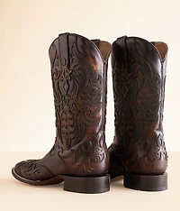 Honey Leather Cowboy Boot