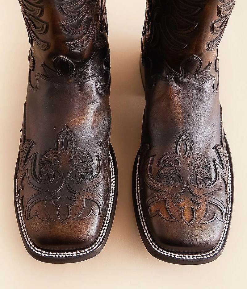 Honey Leather Cowboy Boot