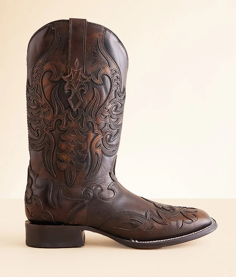 Honey Leather Cowboy Boot