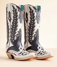 by Corral Studded Western Leather Boot