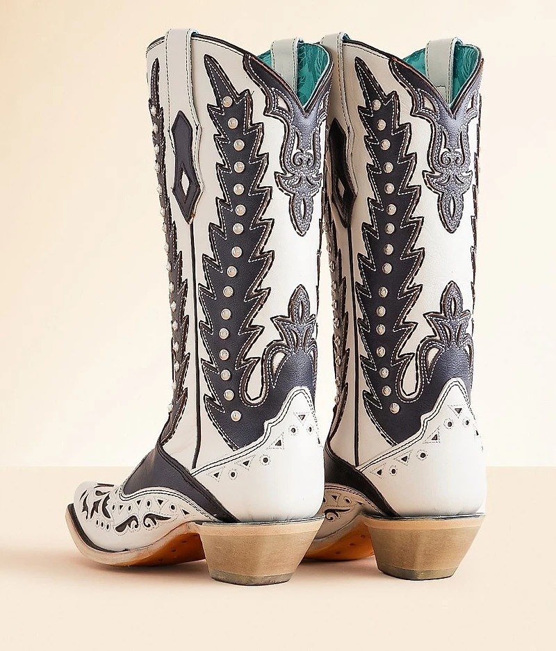 by Corral Studded Western Leather Boot