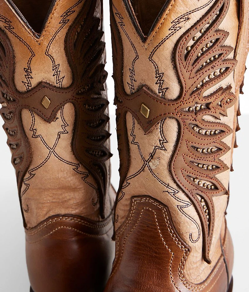 by Corral Studded Wing Western Leather Boot