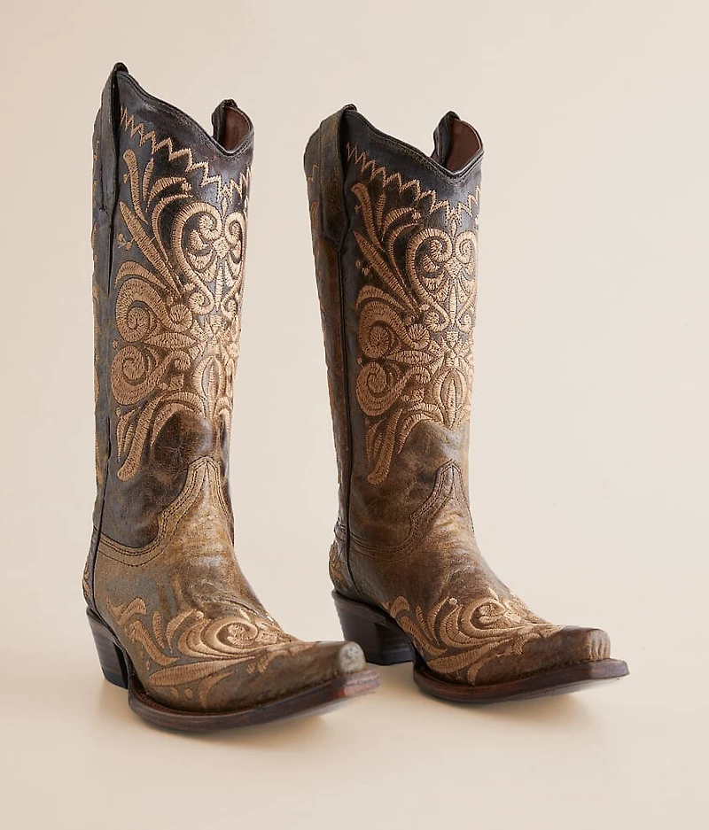 by Corral Distressed Leather Western Boot