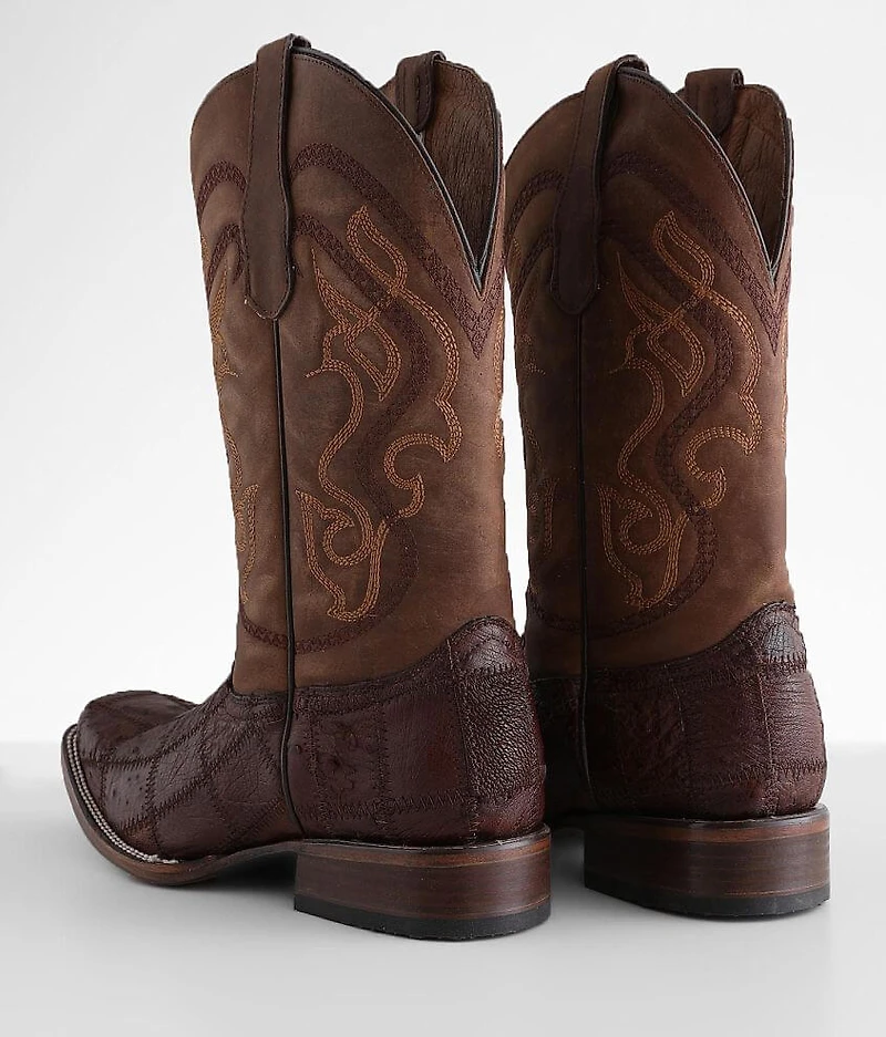 by Corral Caiman Leather Cowboy Boot