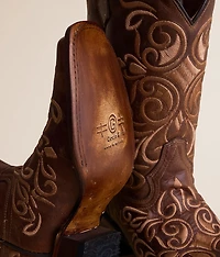 by Corral Embroidered Leather Western Boot