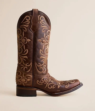 by Corral Embroidered Leather Western Boot