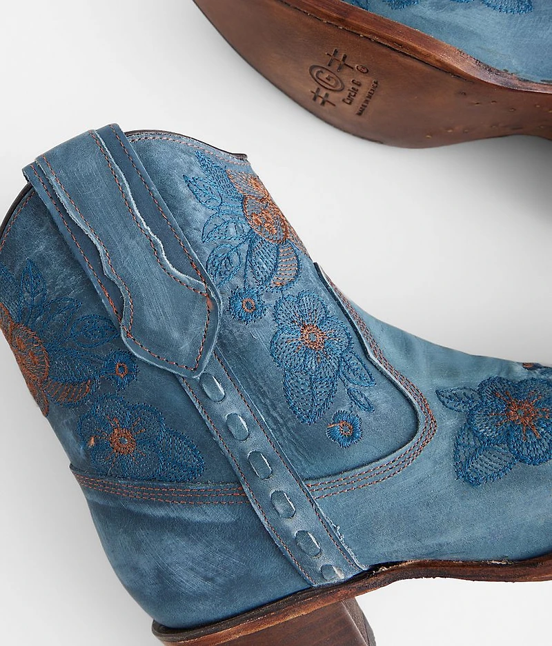 by Corral Floral Leather Western Boot
