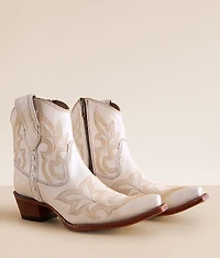 by Corral Embroidered Western Leather Ankle Boot